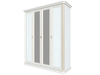 Шкаф для одежды «Василиса» 4-х дв. с 2-мя зеркалами